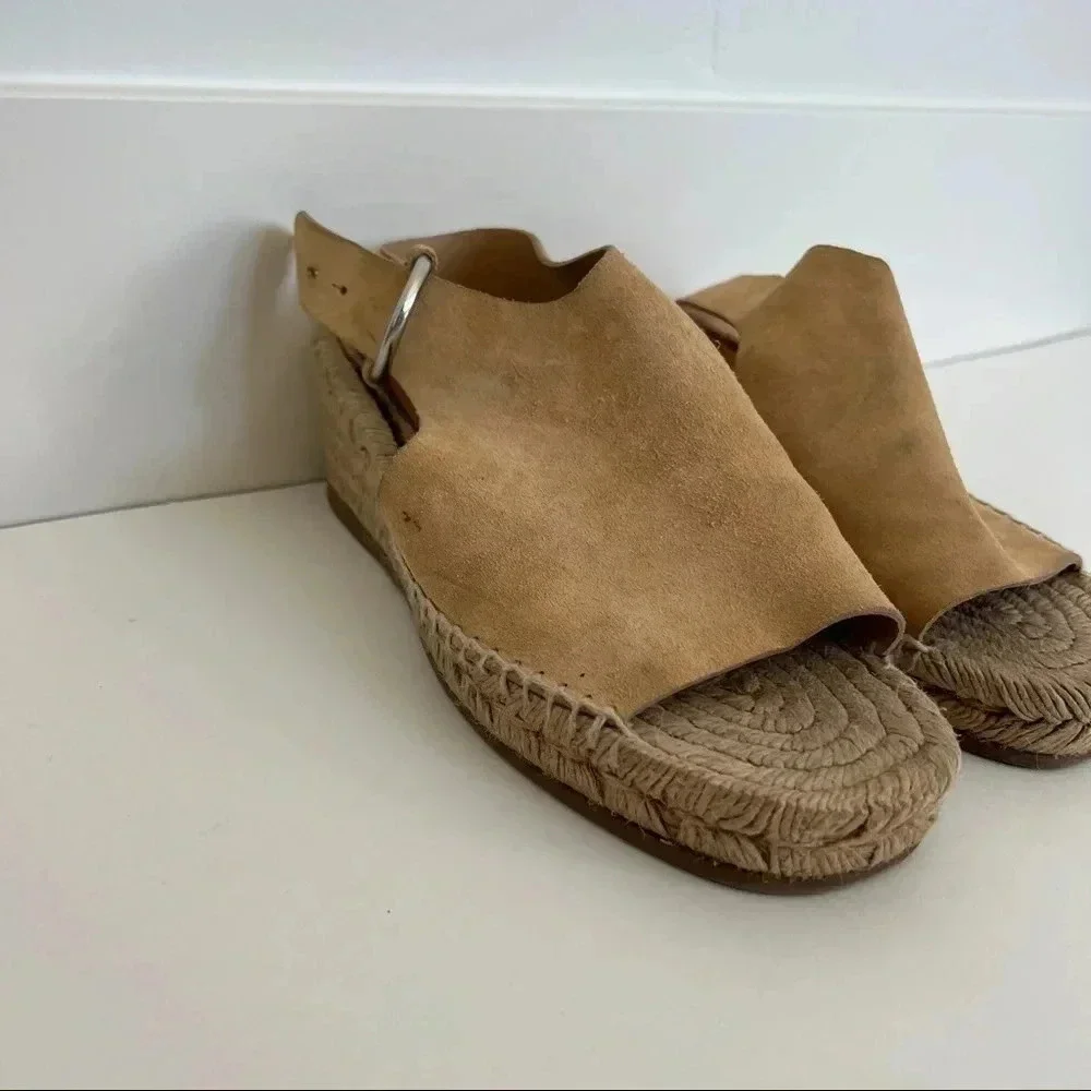 Rag & Bone Neutrals Suede Espadrilles